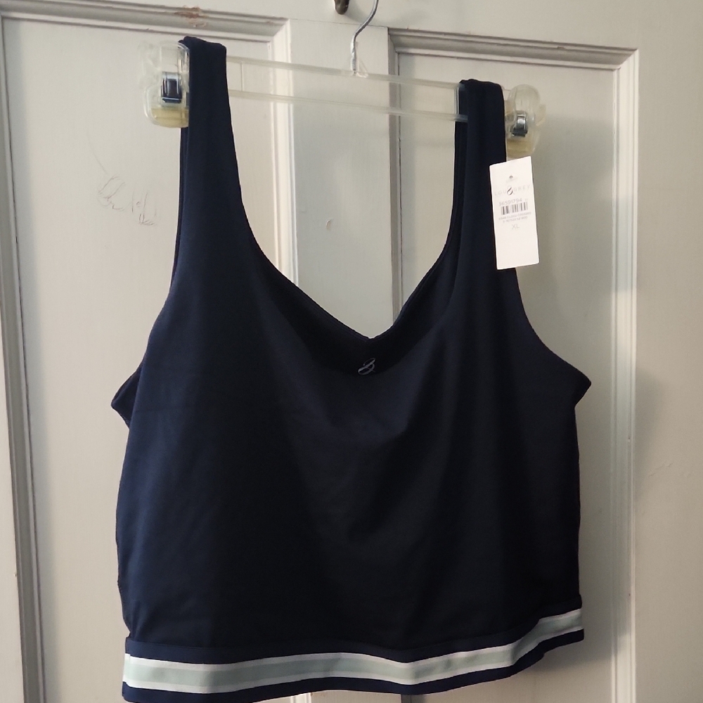 Women's Navy Blue Tank Top